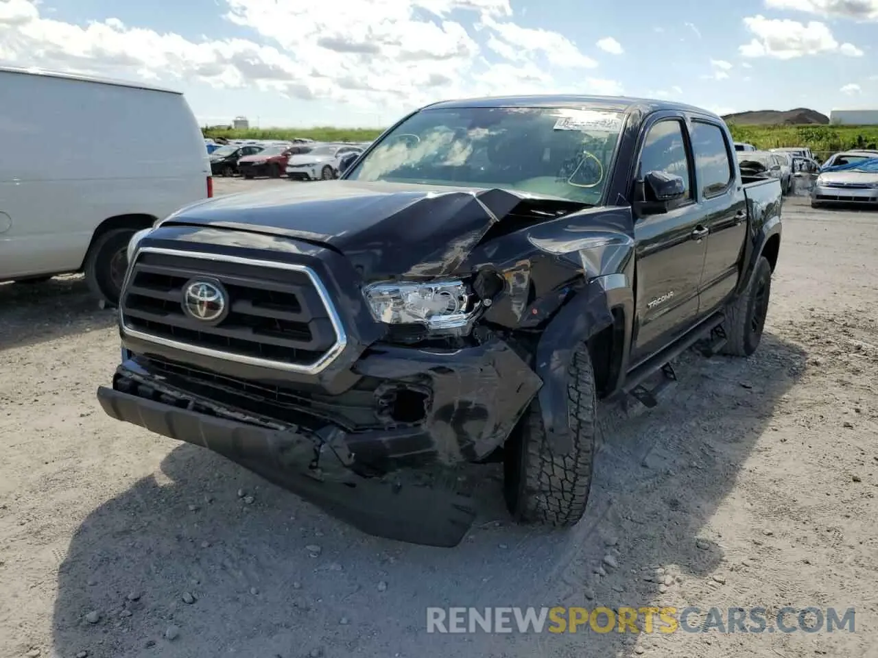 9 fotografías del automóvil dañado 3TMAZ5CN2LM127056 TOYOTA TACOMA 2020