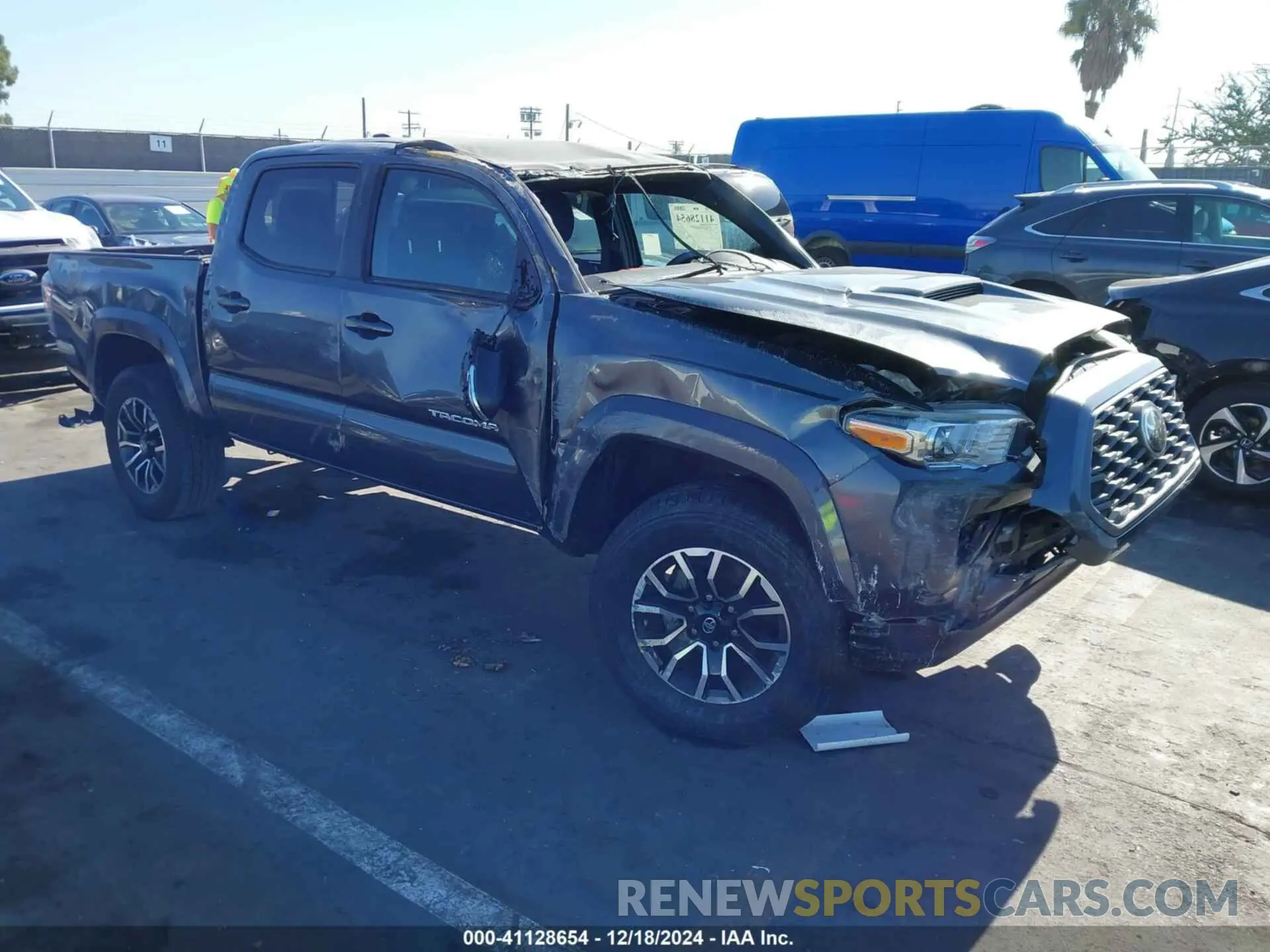 1 fotografías del automóvil dañado 3TMAZ5CN2LM129860 TOYOTA TACOMA 2020