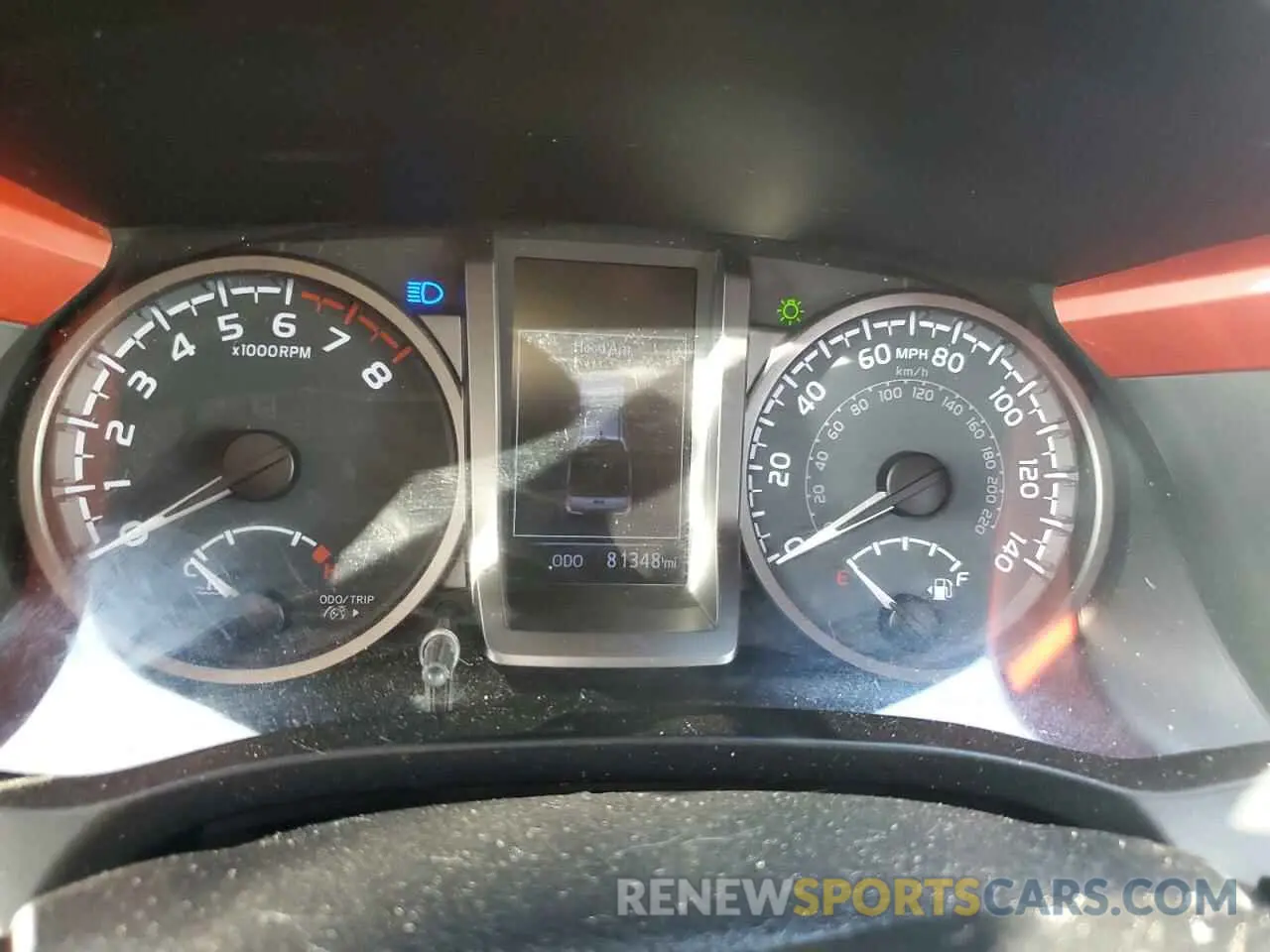 9 fotografías del automóvil dañado 3TMAZ5CN3LM125381 TOYOTA TACOMA 2020