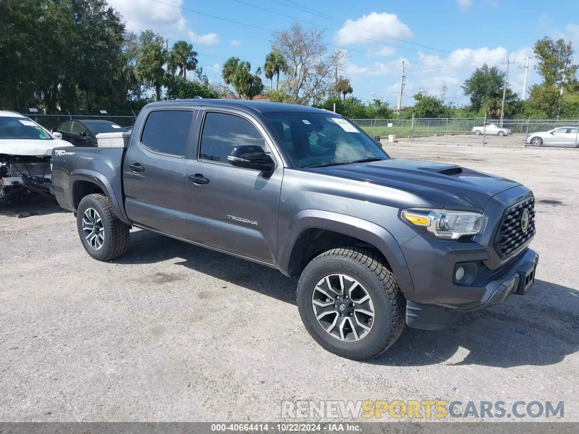 1 fotografías del automóvil dañado 3TMAZ5CN3LM138115 TOYOTA TACOMA 2020