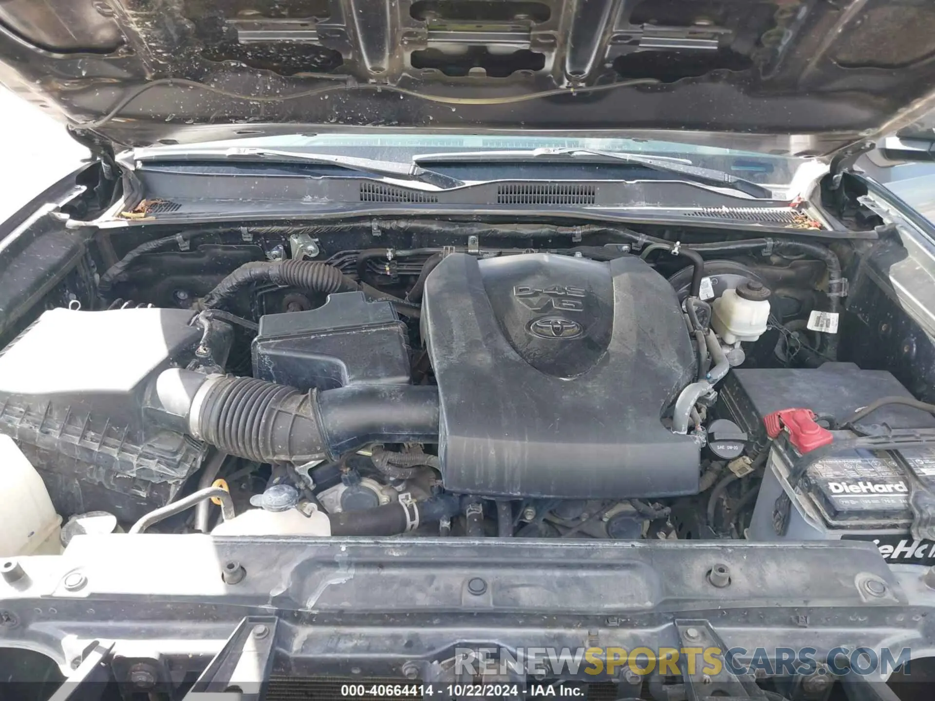 10 fotografías del automóvil dañado 3TMAZ5CN3LM138115 TOYOTA TACOMA 2020