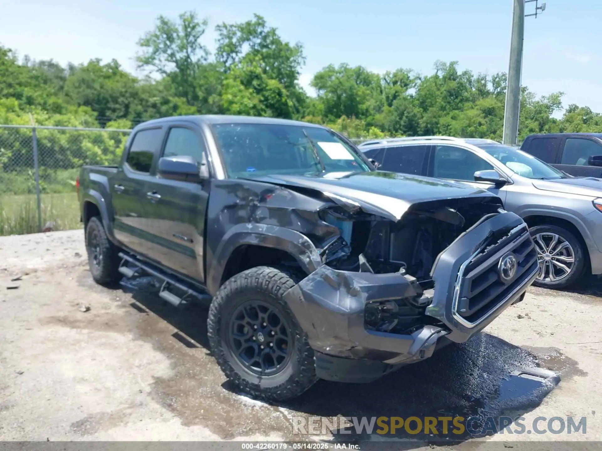 1 fotografías del automóvil dañado 3TMAZ5CN5LM118447 TOYOTA TACOMA 2020