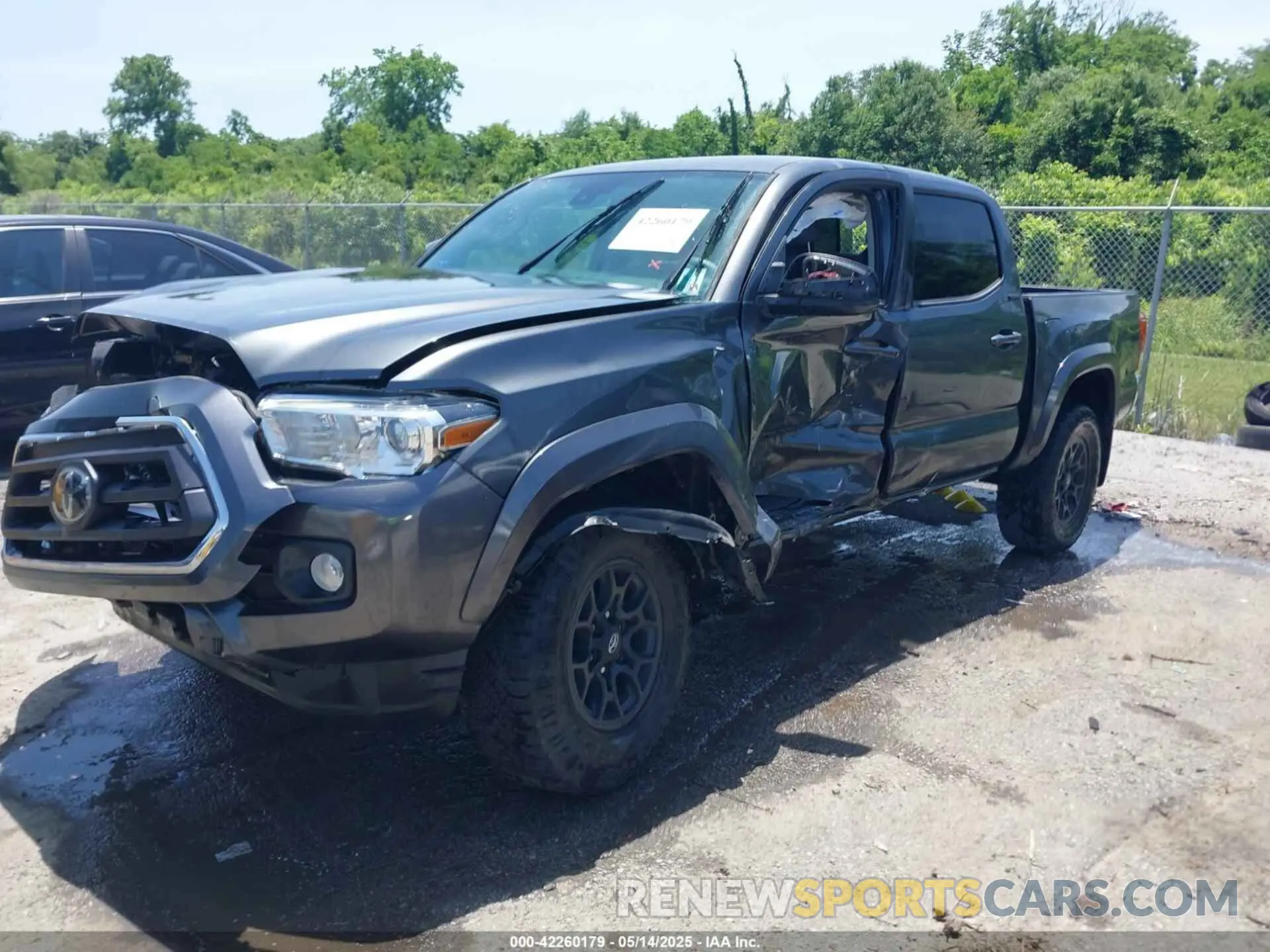 6 fotografías del automóvil dañado 3TMAZ5CN5LM118447 TOYOTA TACOMA 2020