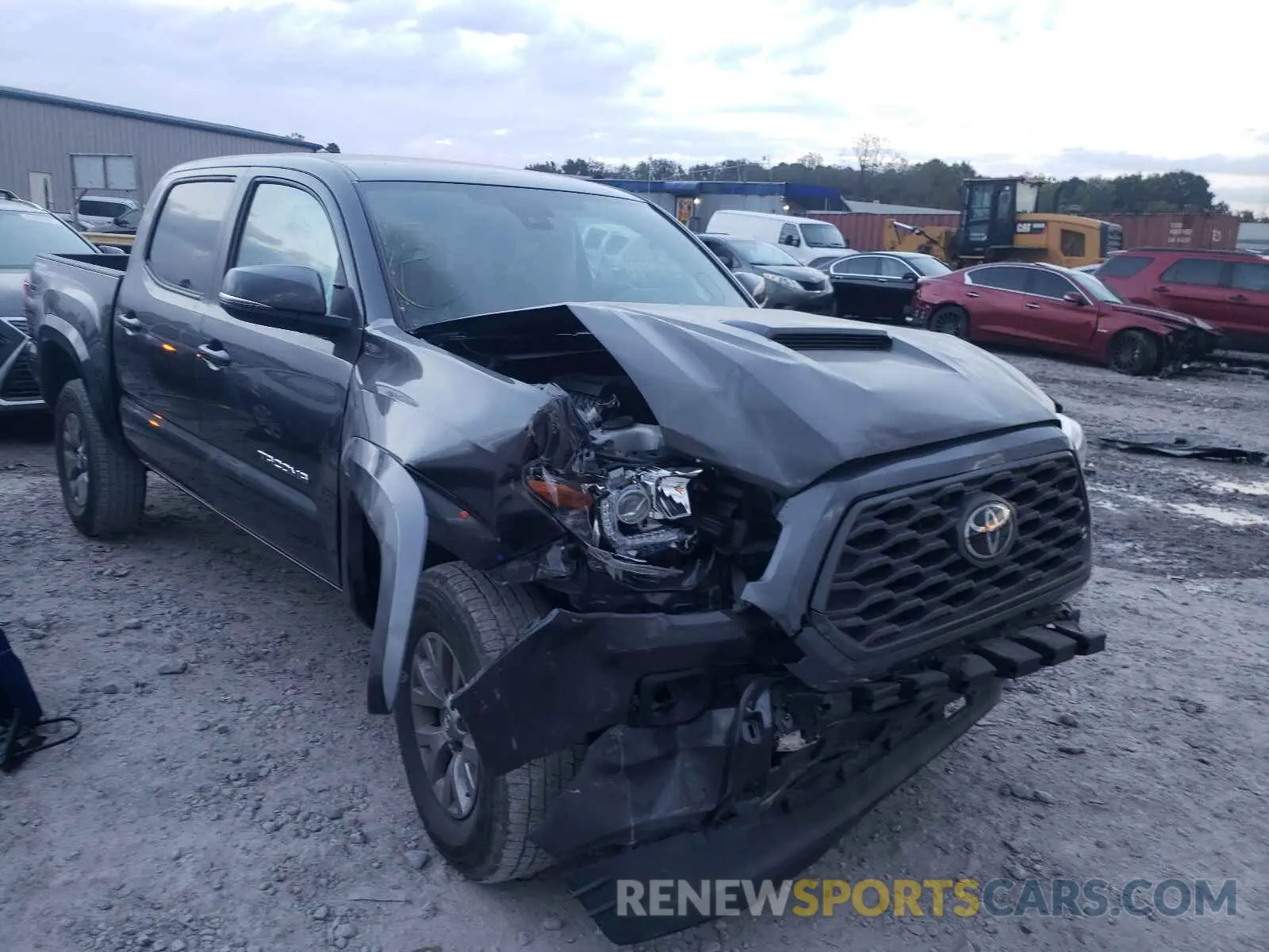 1 fotografías del automóvil dañado 3TMAZ5CN5LM126046 TOYOTA TACOMA 2020