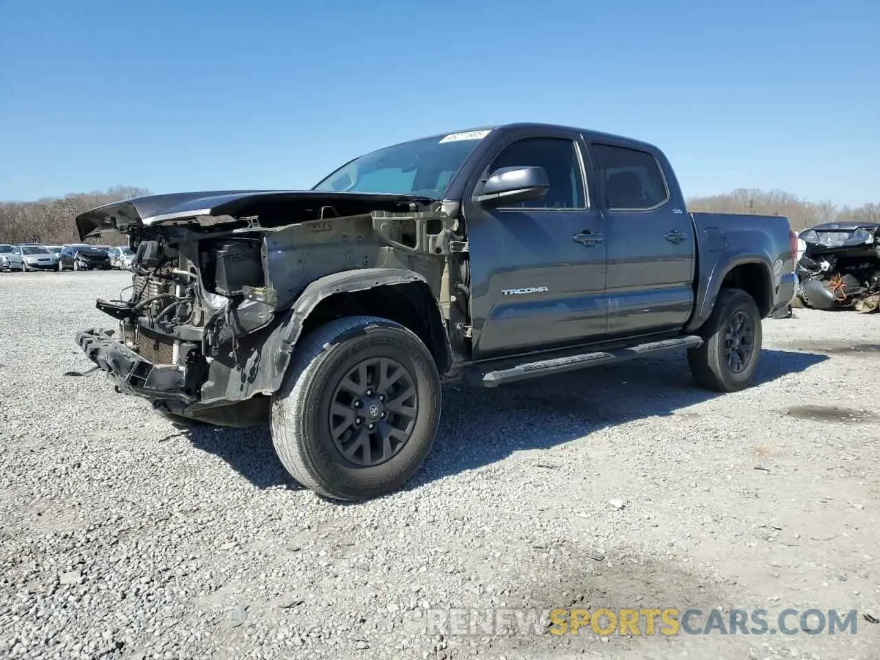 1 fotografías del automóvil dañado 3TMAZ5CN5LM130789 TOYOTA TACOMA 2020