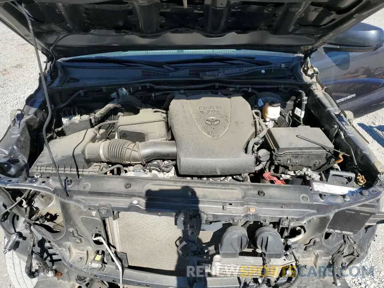 11 fotografías del automóvil dañado 3TMAZ5CN5LM130789 TOYOTA TACOMA 2020