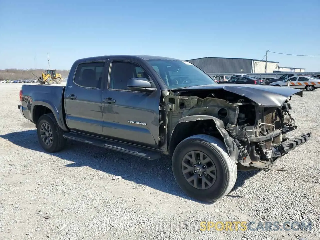 4 fotografías del automóvil dañado 3TMAZ5CN5LM130789 TOYOTA TACOMA 2020
