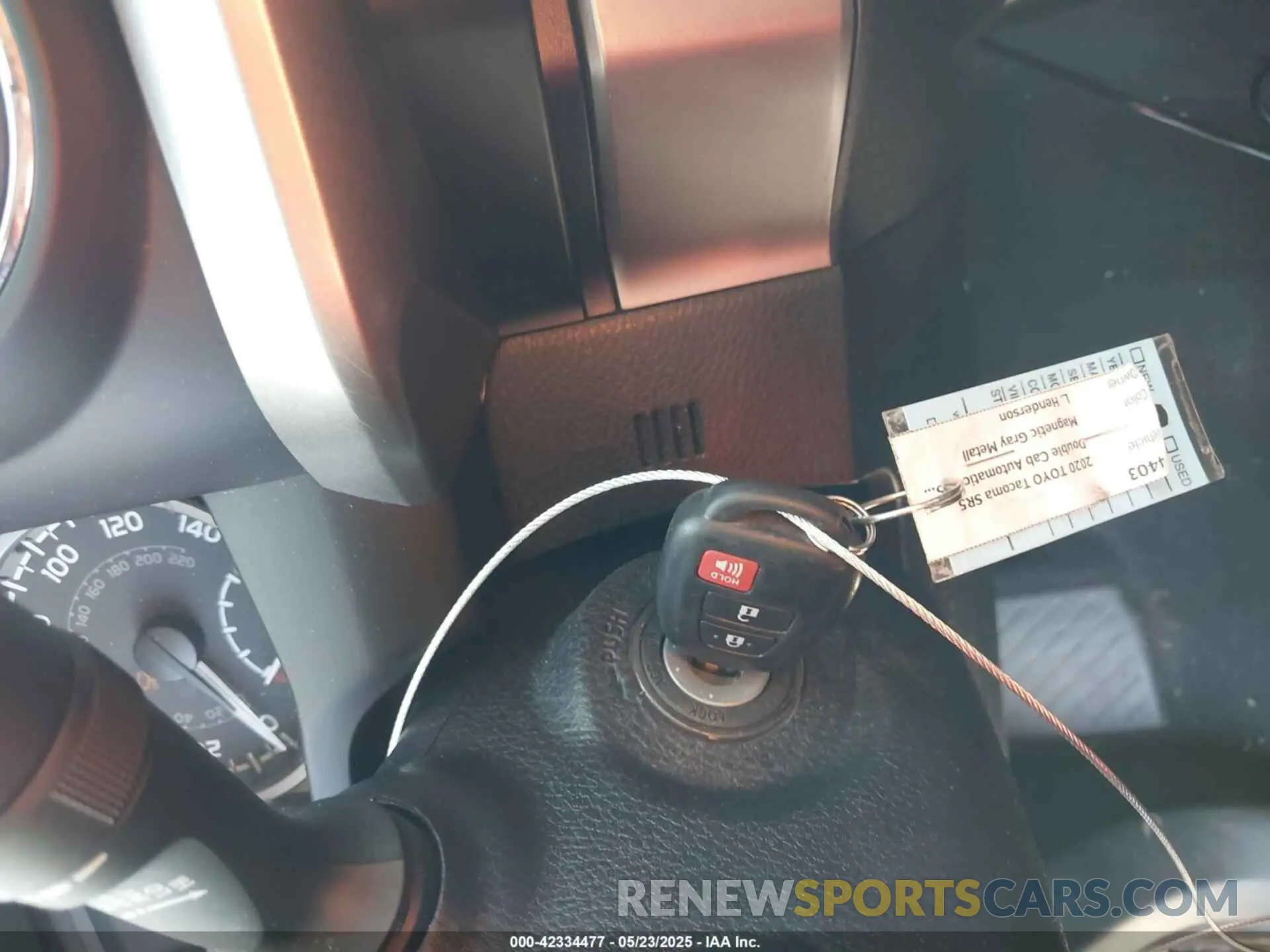 11 fotografías del automóvil dañado 3TMAZ5CN5LM140383 TOYOTA TACOMA 2020