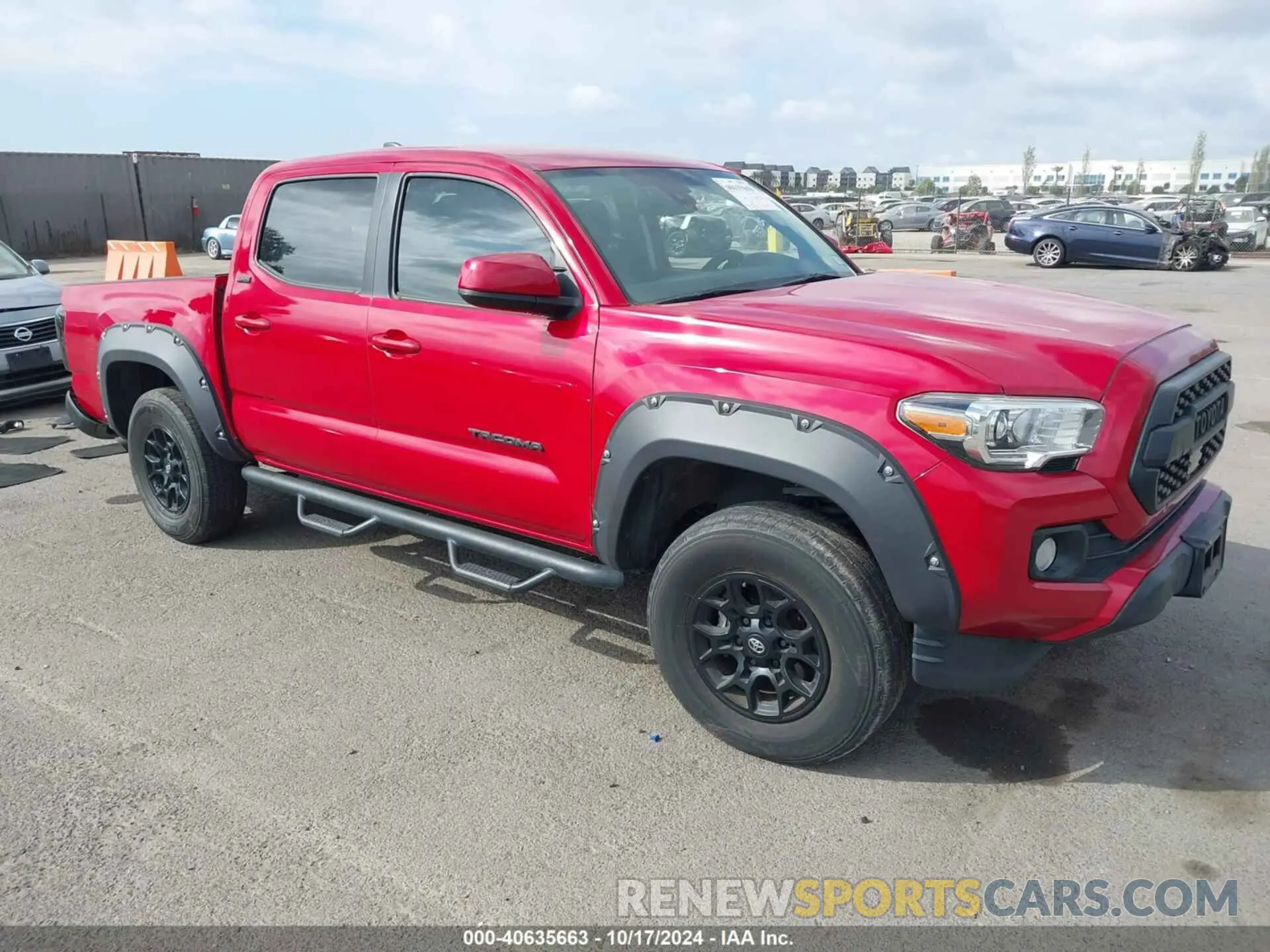 1 fotografías del automóvil dañado 3TMAZ5CN6LM135743 TOYOTA TACOMA 2020