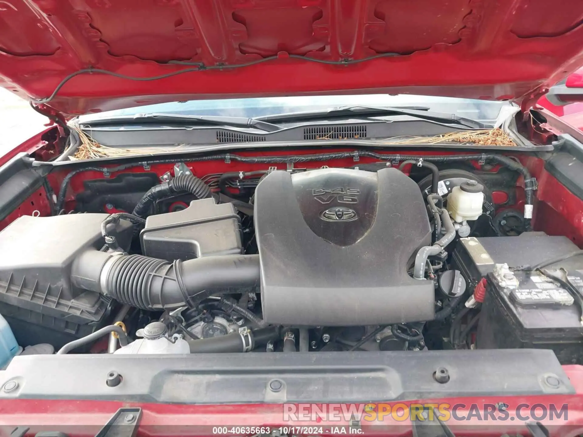 10 fotografías del automóvil dañado 3TMAZ5CN6LM135743 TOYOTA TACOMA 2020