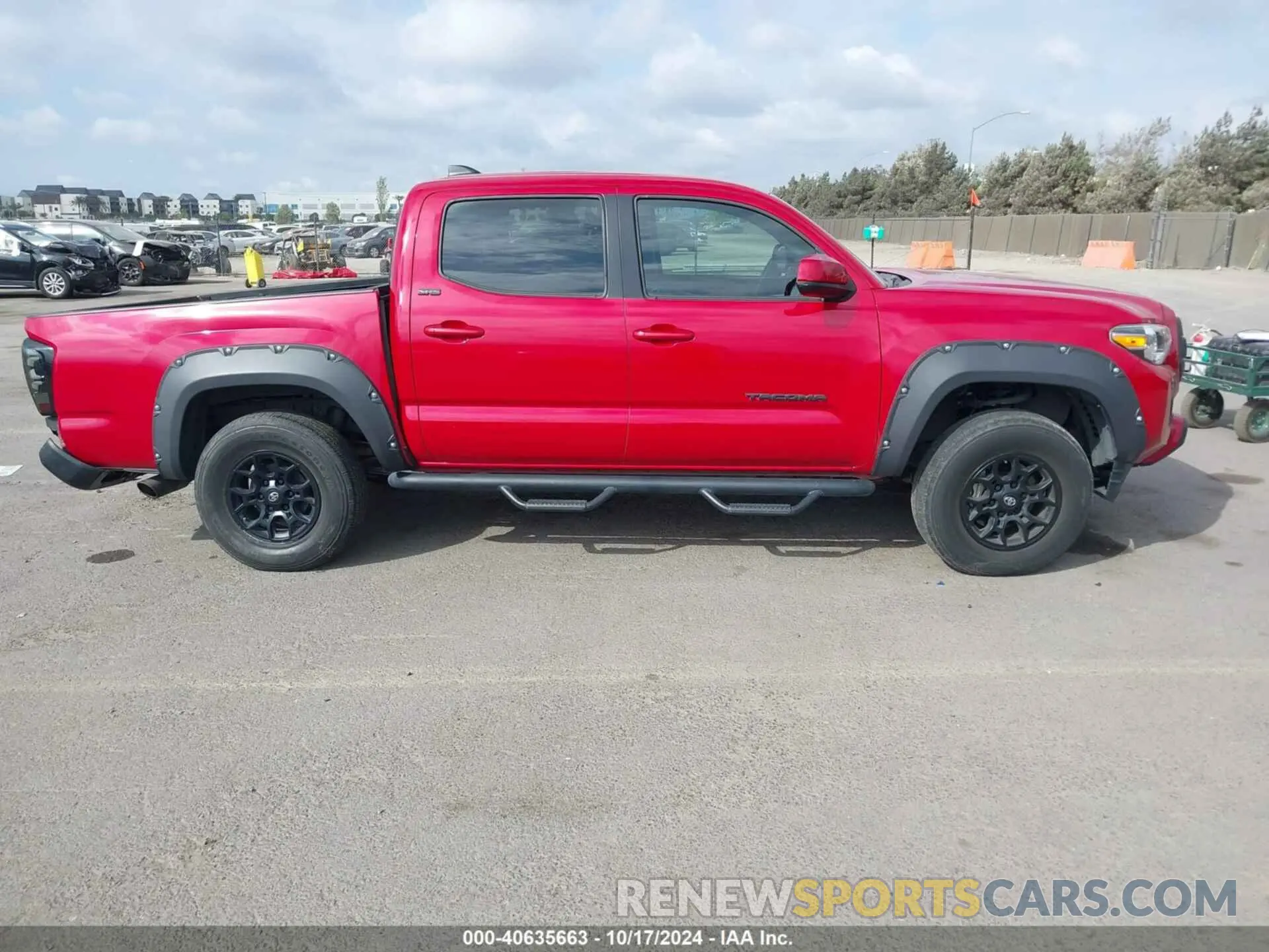 14 fotografías del automóvil dañado 3TMAZ5CN6LM135743 TOYOTA TACOMA 2020