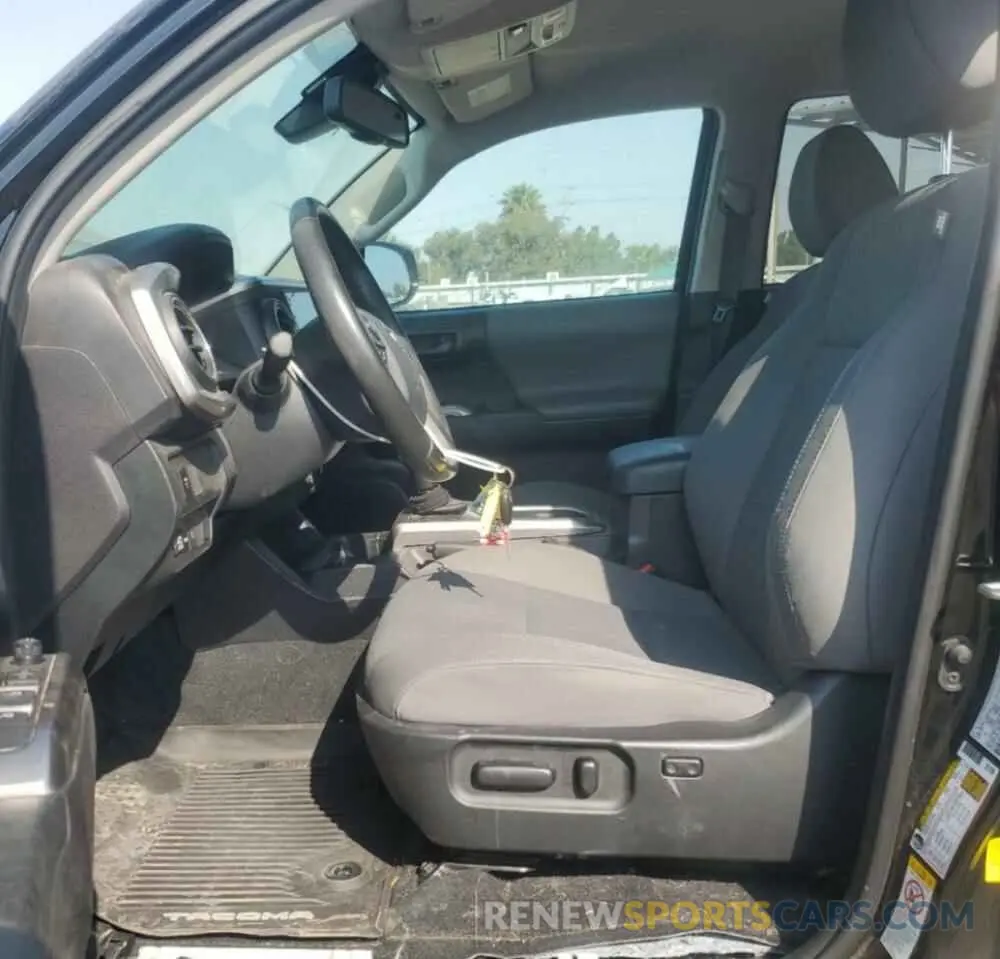7 fotografías del automóvil dañado 3TMAZ5CN7LM129837 TOYOTA TACOMA 2020