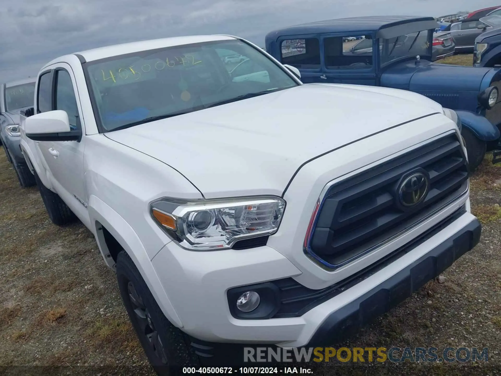 1 fotografías del automóvil dañado 3TMAZ5CN7LM133273 TOYOTA TACOMA 2020