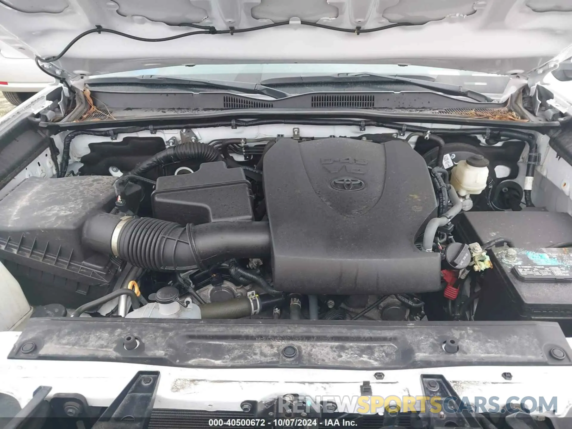 10 fotografías del automóvil dañado 3TMAZ5CN7LM133273 TOYOTA TACOMA 2020