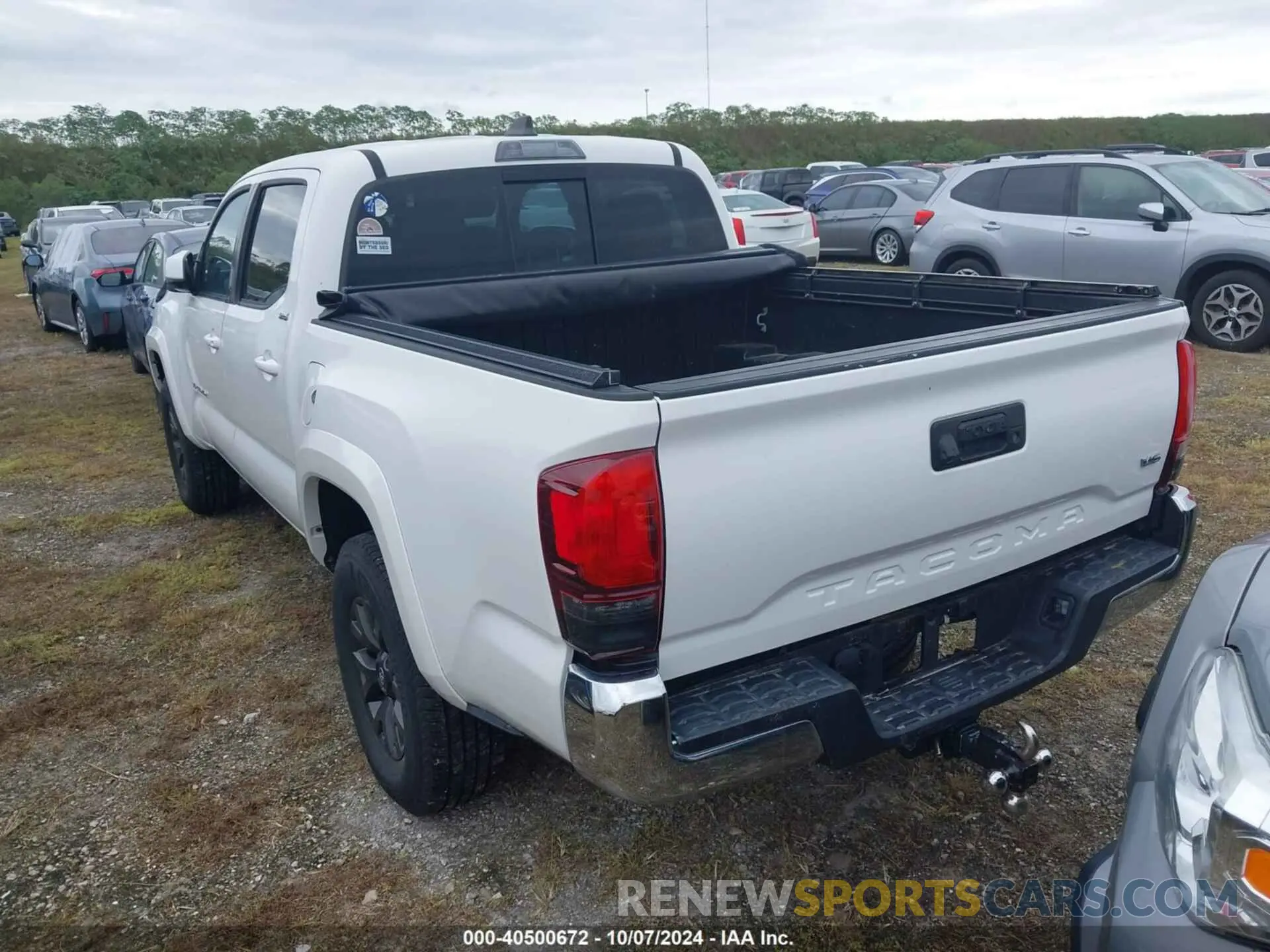 3 fotografías del automóvil dañado 3TMAZ5CN7LM133273 TOYOTA TACOMA 2020