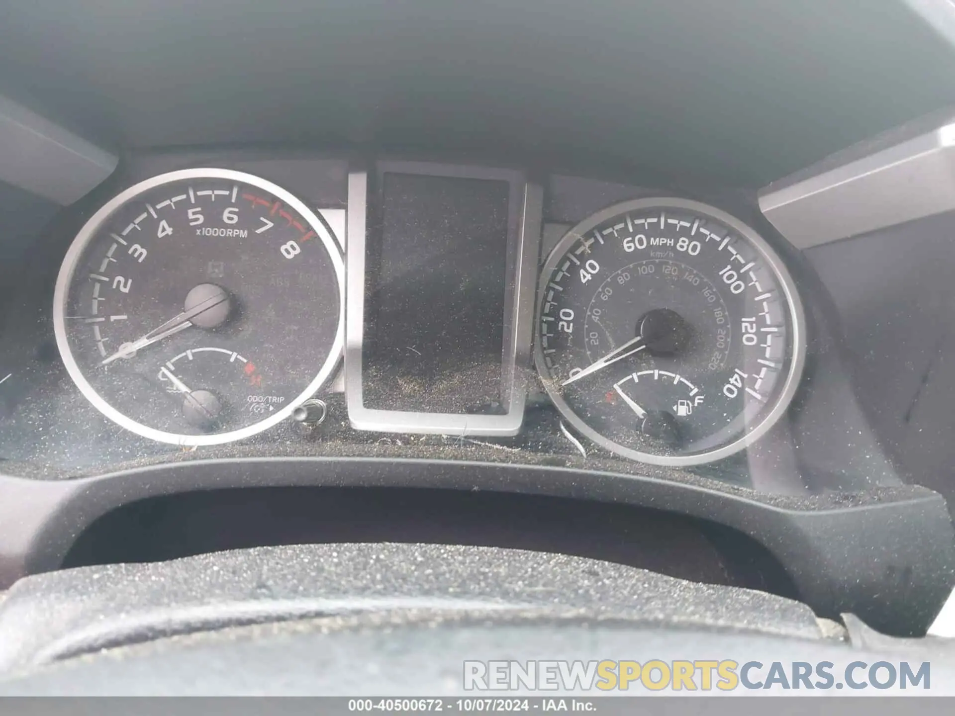 7 fotografías del automóvil dañado 3TMAZ5CN7LM133273 TOYOTA TACOMA 2020
