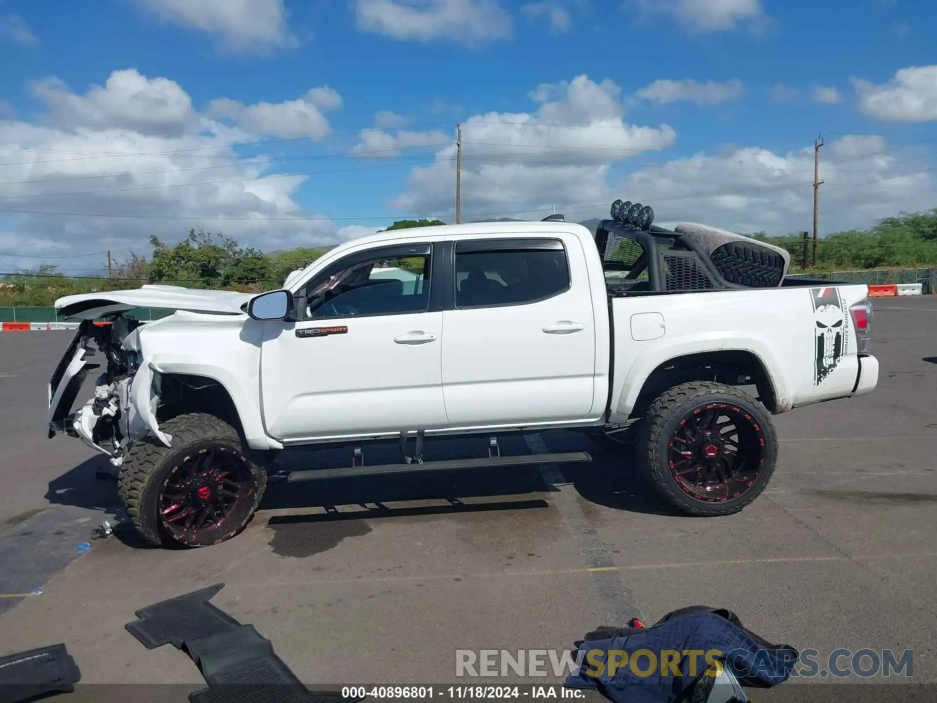 14 fotografías del automóvil dañado 3TMAZ5CN7LM133791 TOYOTA TACOMA 2020