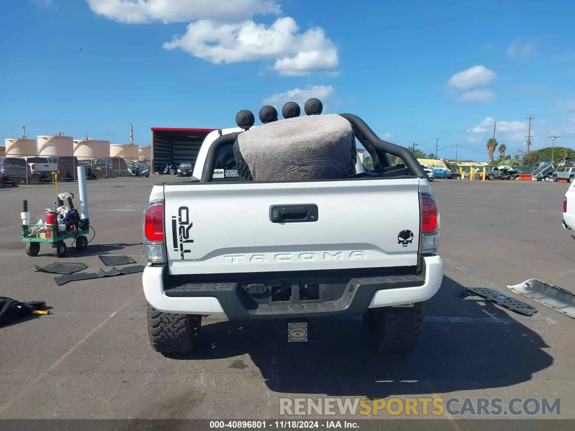 16 fotografías del automóvil dañado 3TMAZ5CN7LM133791 TOYOTA TACOMA 2020
