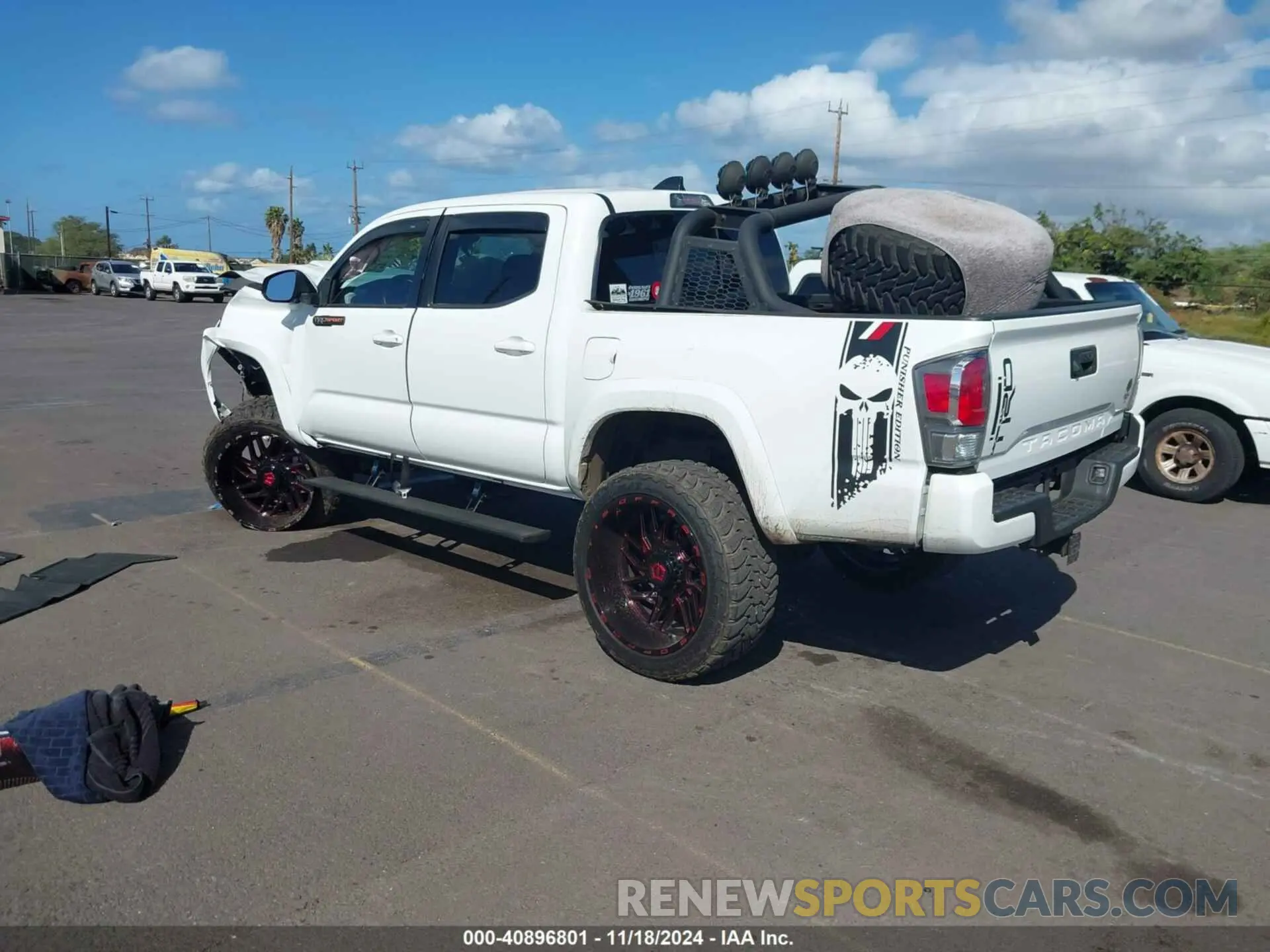 3 fotografías del automóvil dañado 3TMAZ5CN7LM133791 TOYOTA TACOMA 2020