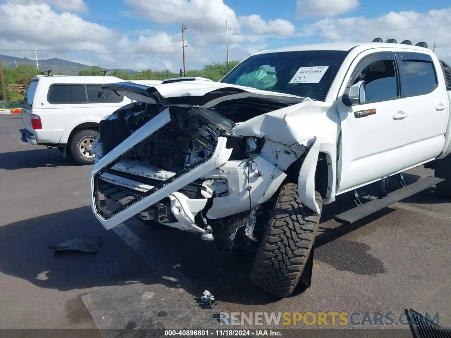 6 fotografías del automóvil dañado 3TMAZ5CN7LM133791 TOYOTA TACOMA 2020