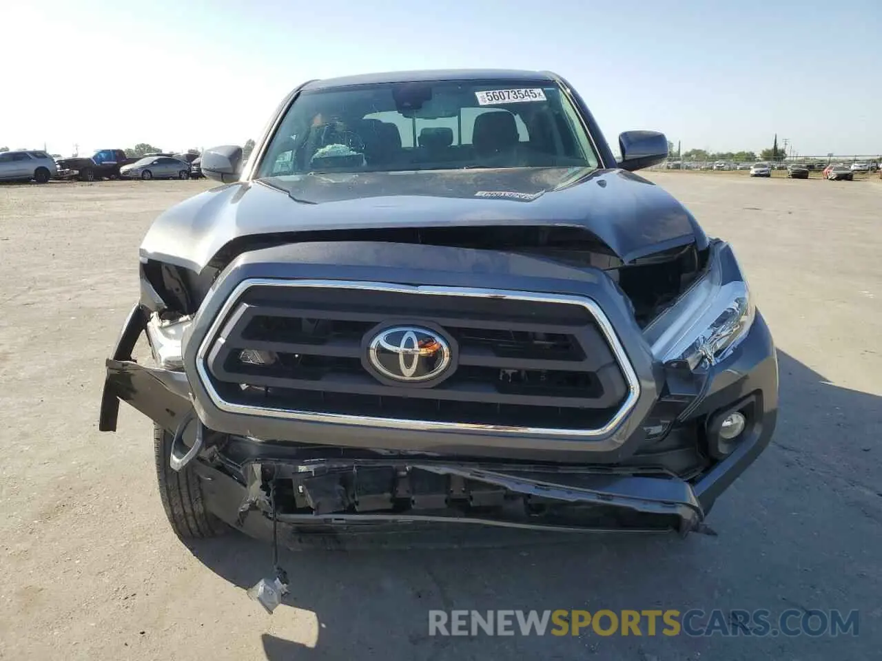 5 fotografías del automóvil dañado 3TMAZ5CN8LM126431 TOYOTA TACOMA 2020