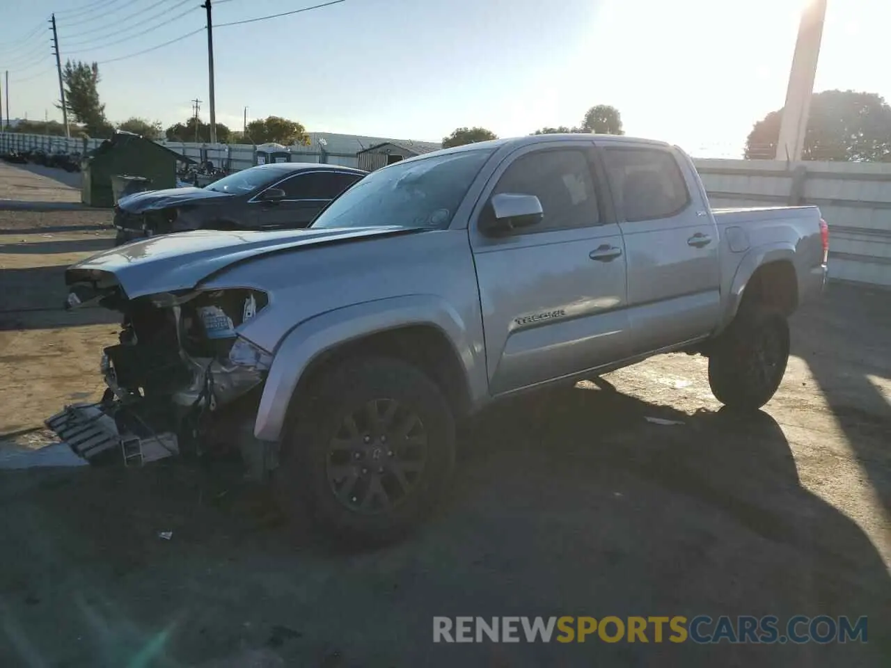 1 fotografías del automóvil dañado 3TMAZ5CN8LM130155 TOYOTA TACOMA 2020