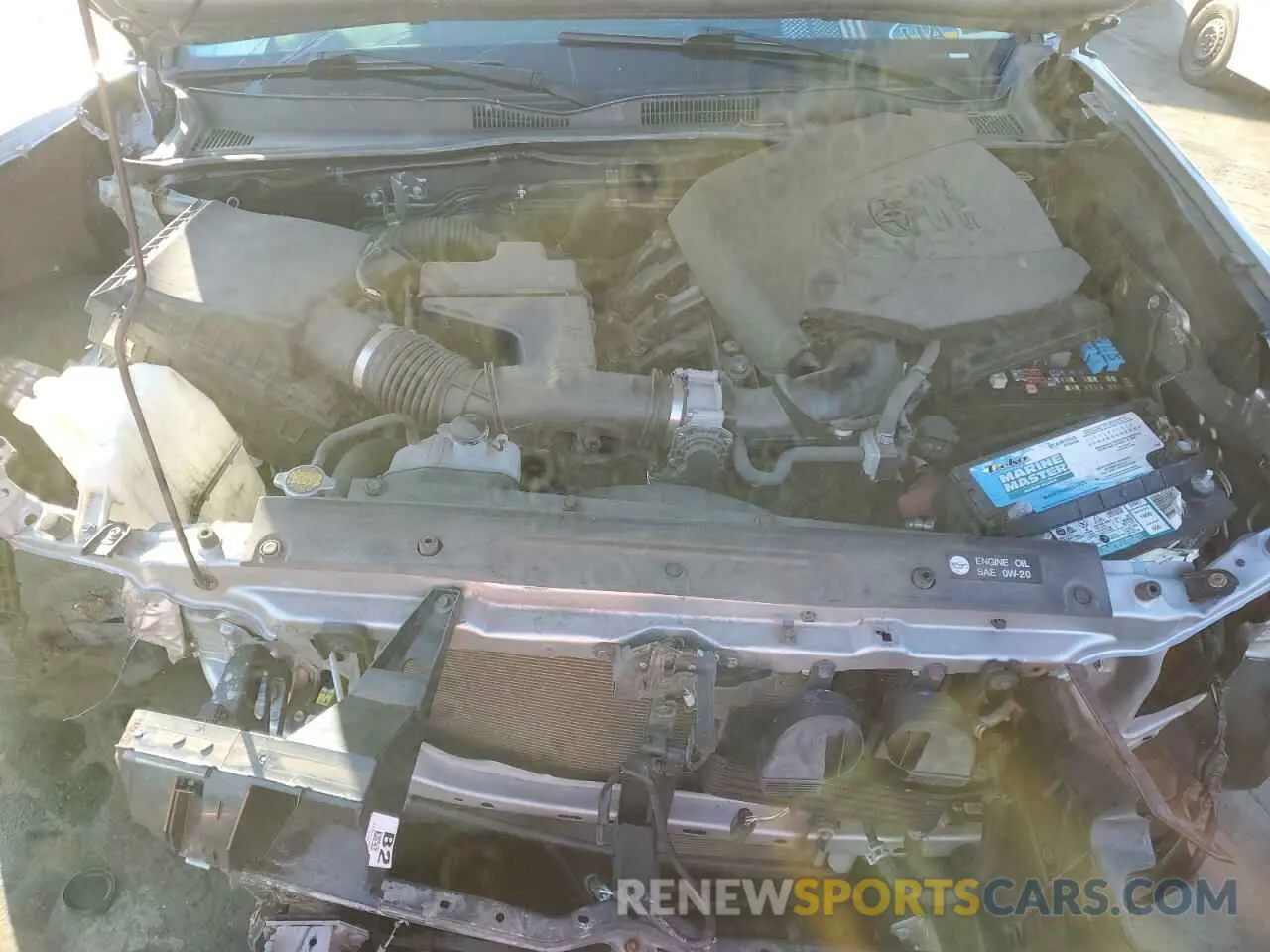 11 fotografías del automóvil dañado 3TMAZ5CN8LM130155 TOYOTA TACOMA 2020