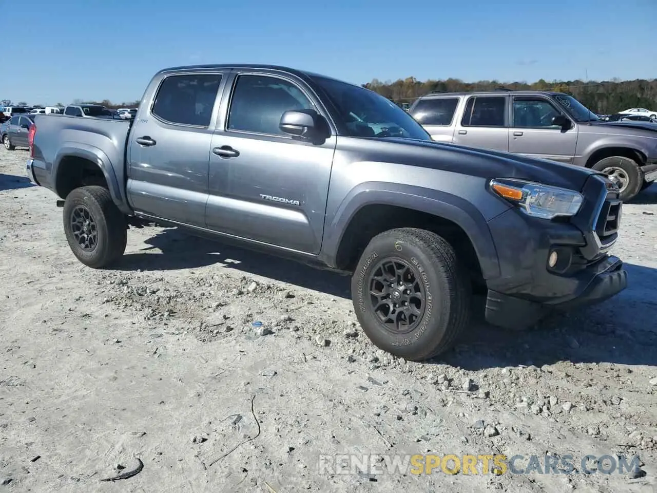 4 fotografías del automóvil dañado 3TMAZ5CN8LM134884 TOYOTA TACOMA 2020