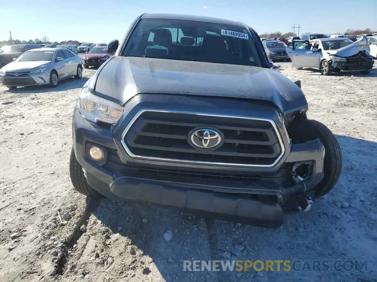 5 fotografías del automóvil dañado 3TMAZ5CN8LM134884 TOYOTA TACOMA 2020