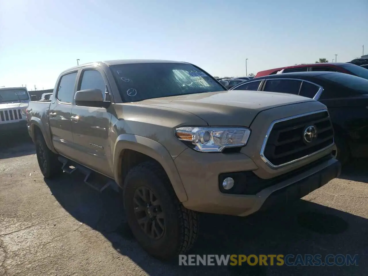 1 fotografías del automóvil dañado 3TMAZ5CN9LM115874 TOYOTA TACOMA 2020