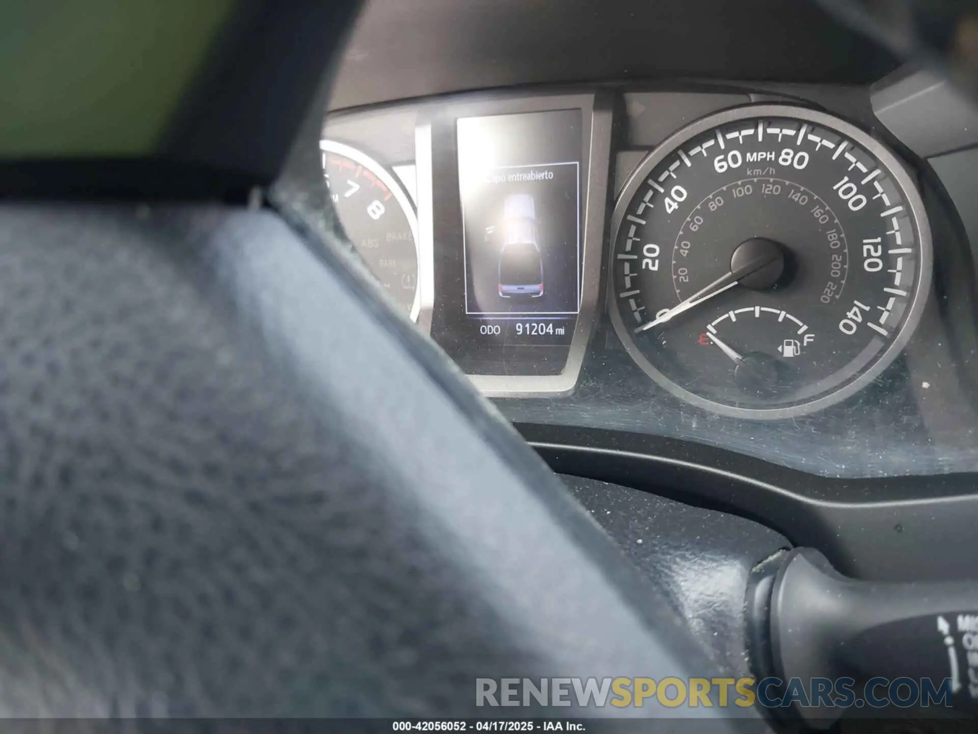 7 fotografías del automóvil dañado 3TMAZ5CN9LM120752 TOYOTA TACOMA 2020