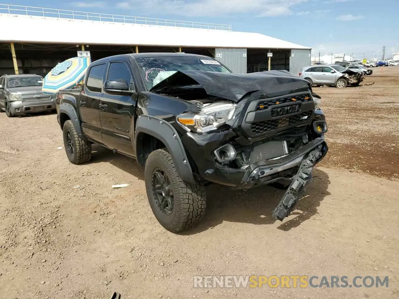 1 fotografías del automóvil dañado 3TMAZ5CN9LM139219 TOYOTA TACOMA 2020