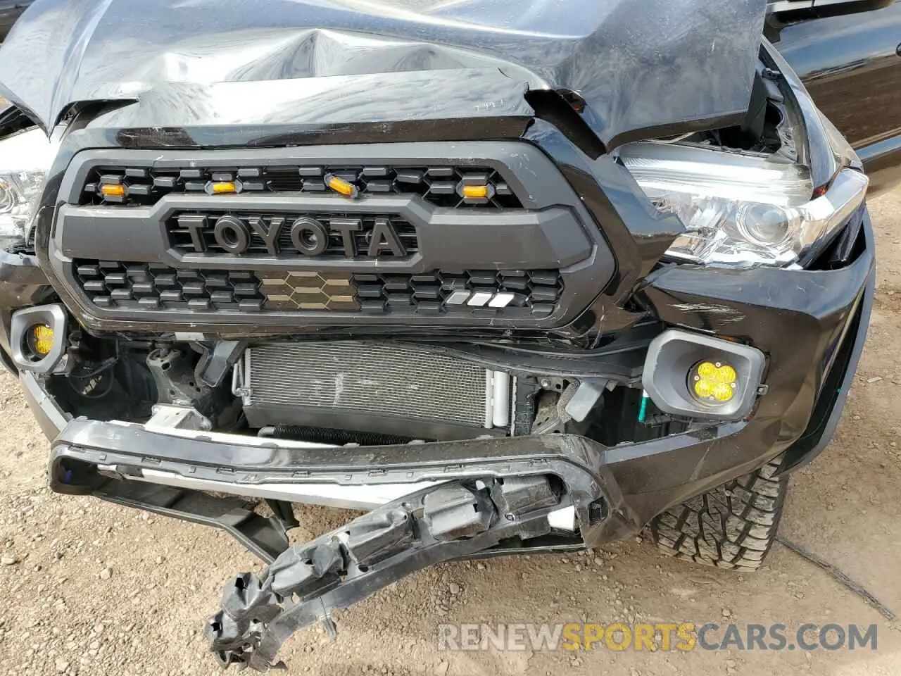 7 fotografías del automóvil dañado 3TMAZ5CN9LM139219 TOYOTA TACOMA 2020