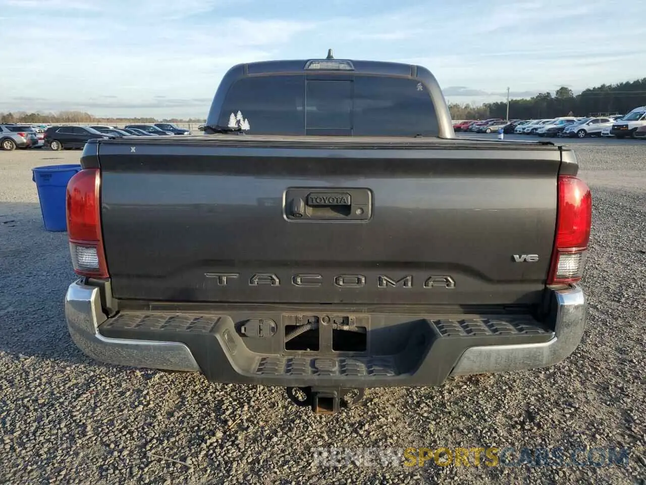 6 fotografías del automóvil dañado 3TMAZ5CNXLM122588 TOYOTA TACOMA 2020
