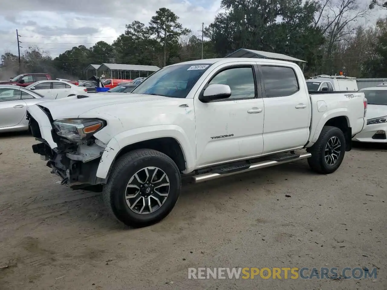 1 fotografías del automóvil dañado 3TMAZ5CNXLM127063 TOYOTA TACOMA 2020