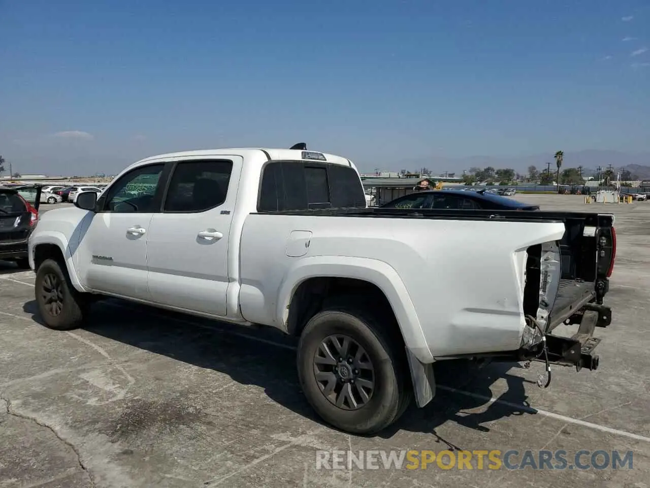3 fotografías del automóvil dañado 3TMBZ5DN0LM023670 TOYOTA TACOMA 2020