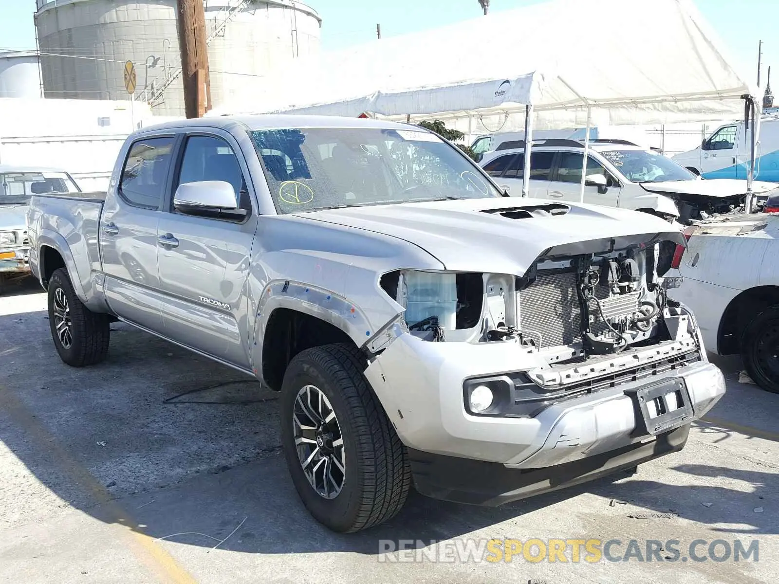 1 fotografías del automóvil dañado 3TMBZ5DN3LM024358 TOYOTA TACOMA 2020