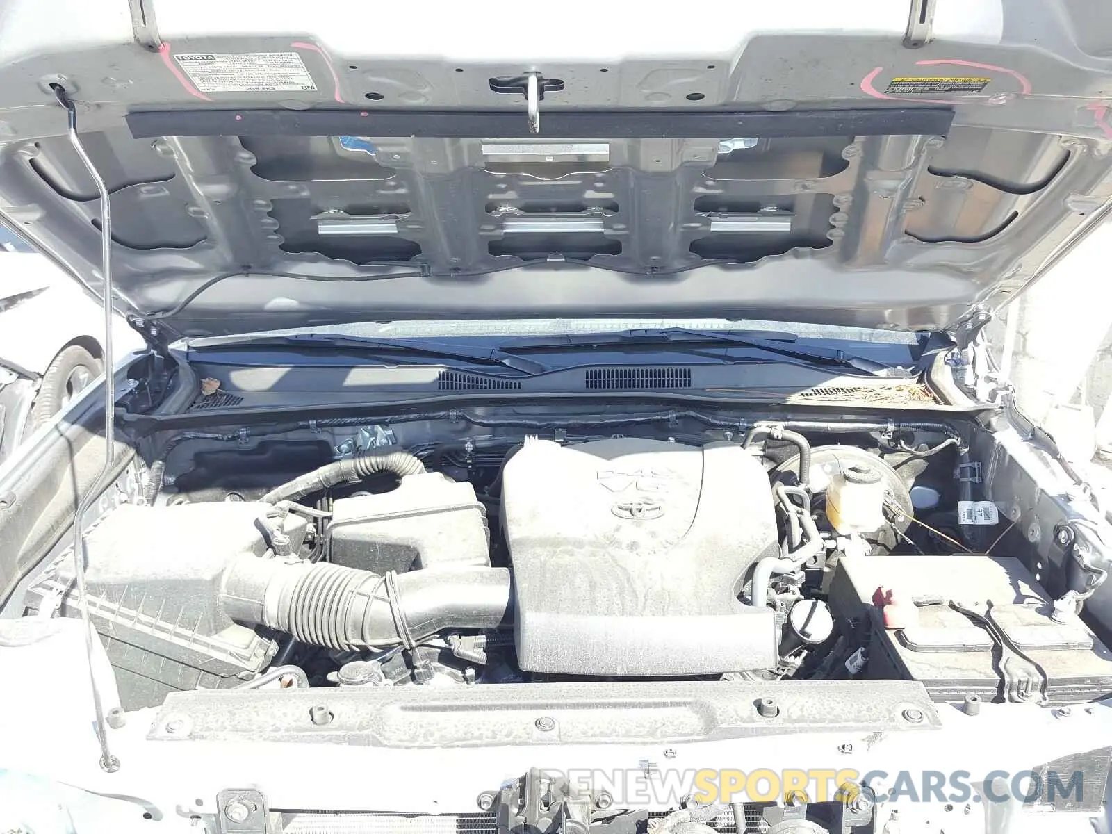 7 fotografías del automóvil dañado 3TMBZ5DN3LM024358 TOYOTA TACOMA 2020