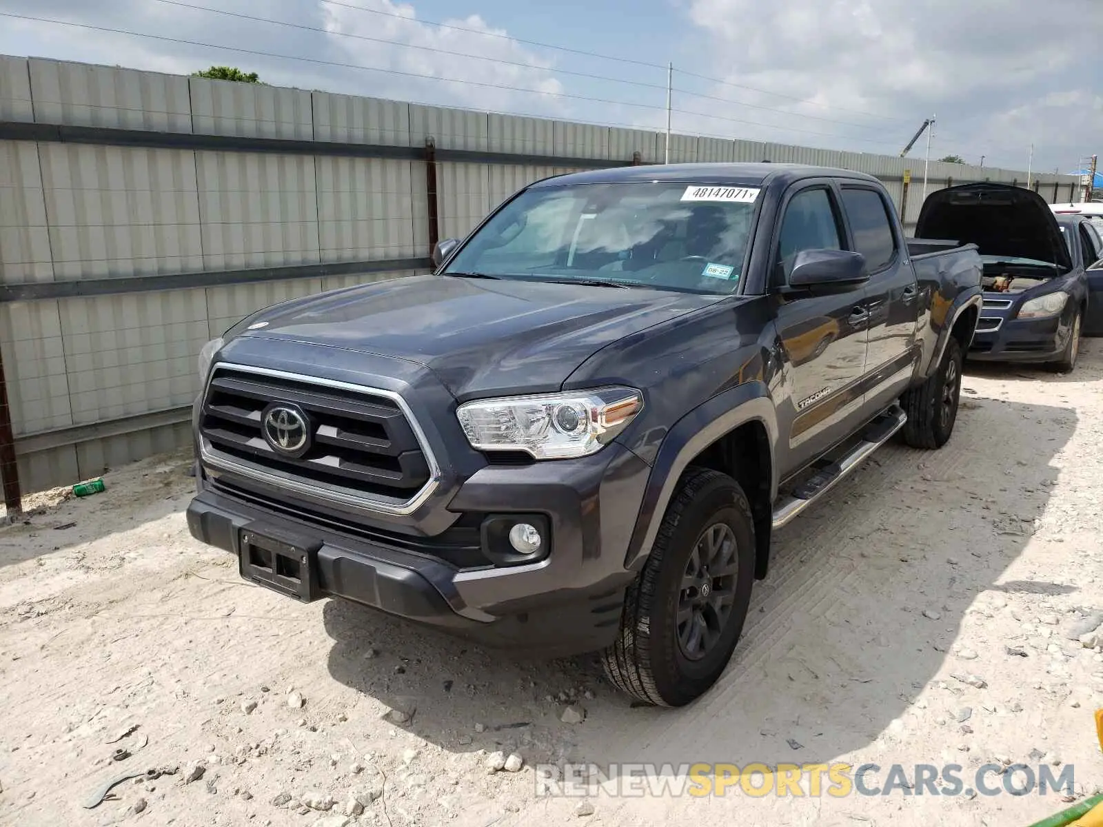 2 fotografías del automóvil dañado 3TMBZ5DN4LM026779 TOYOTA TACOMA 2020
