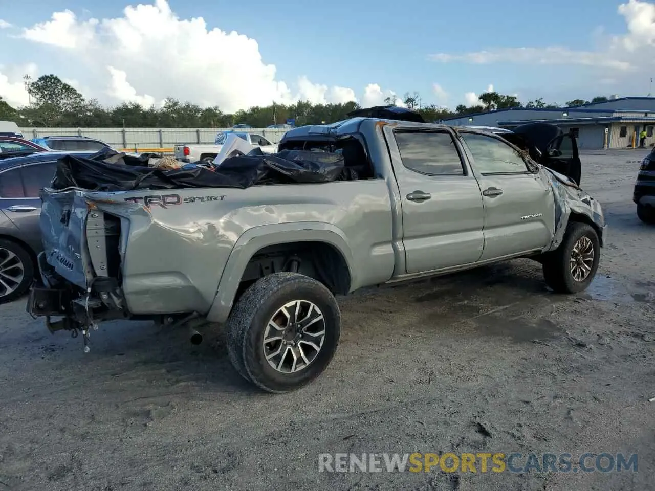3 fotografías del automóvil dañado 3TMBZ5DN9LM024803 TOYOTA TACOMA 2020