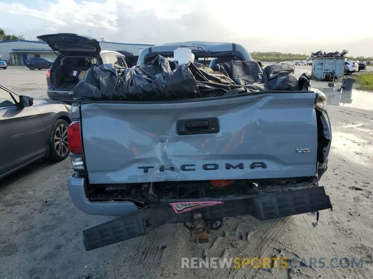 6 fotografías del automóvil dañado 3TMBZ5DN9LM024803 TOYOTA TACOMA 2020