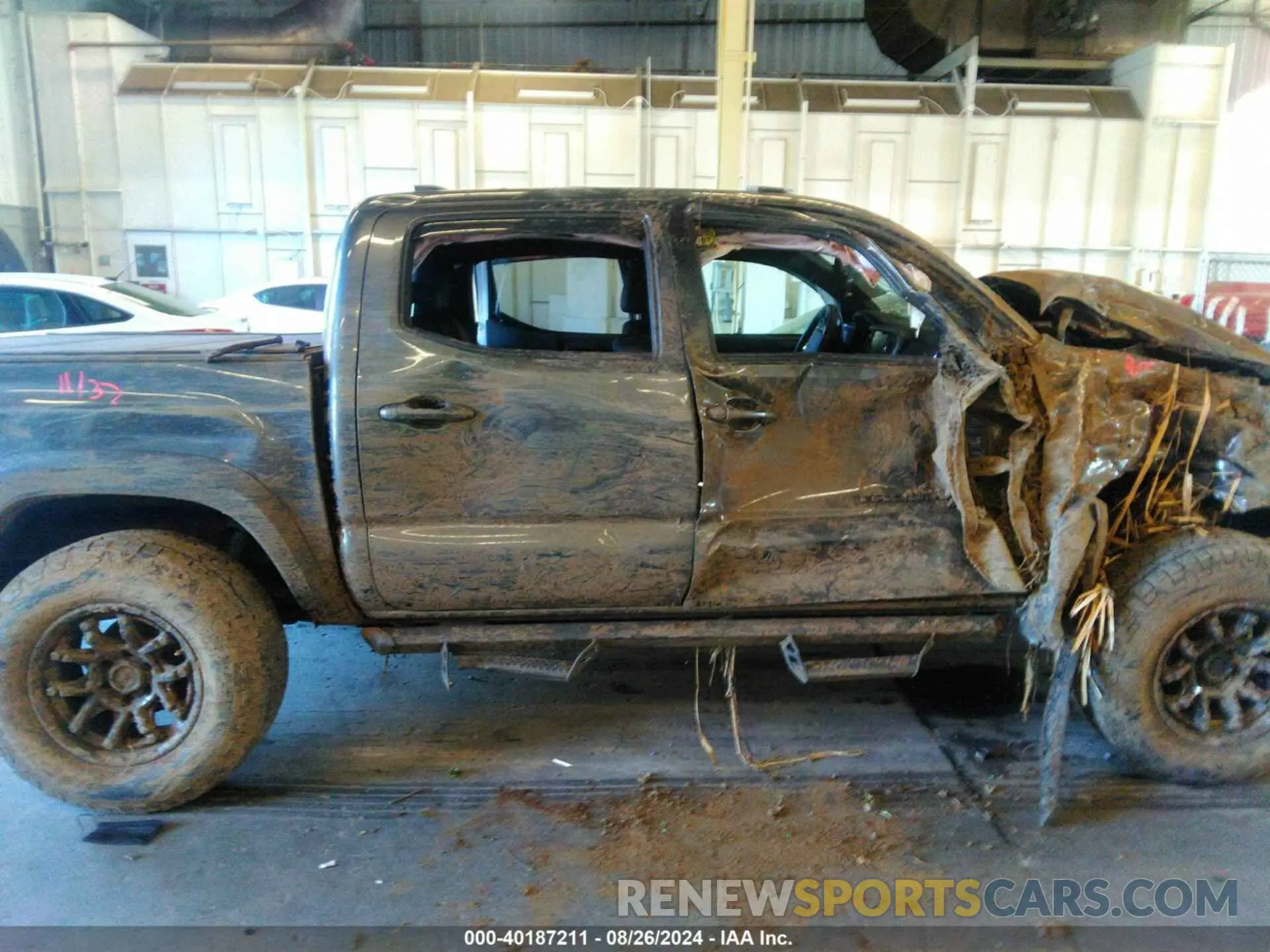 14 fotografías del automóvil dañado 3TMCZ5AN0LM296469 TOYOTA TACOMA 2020