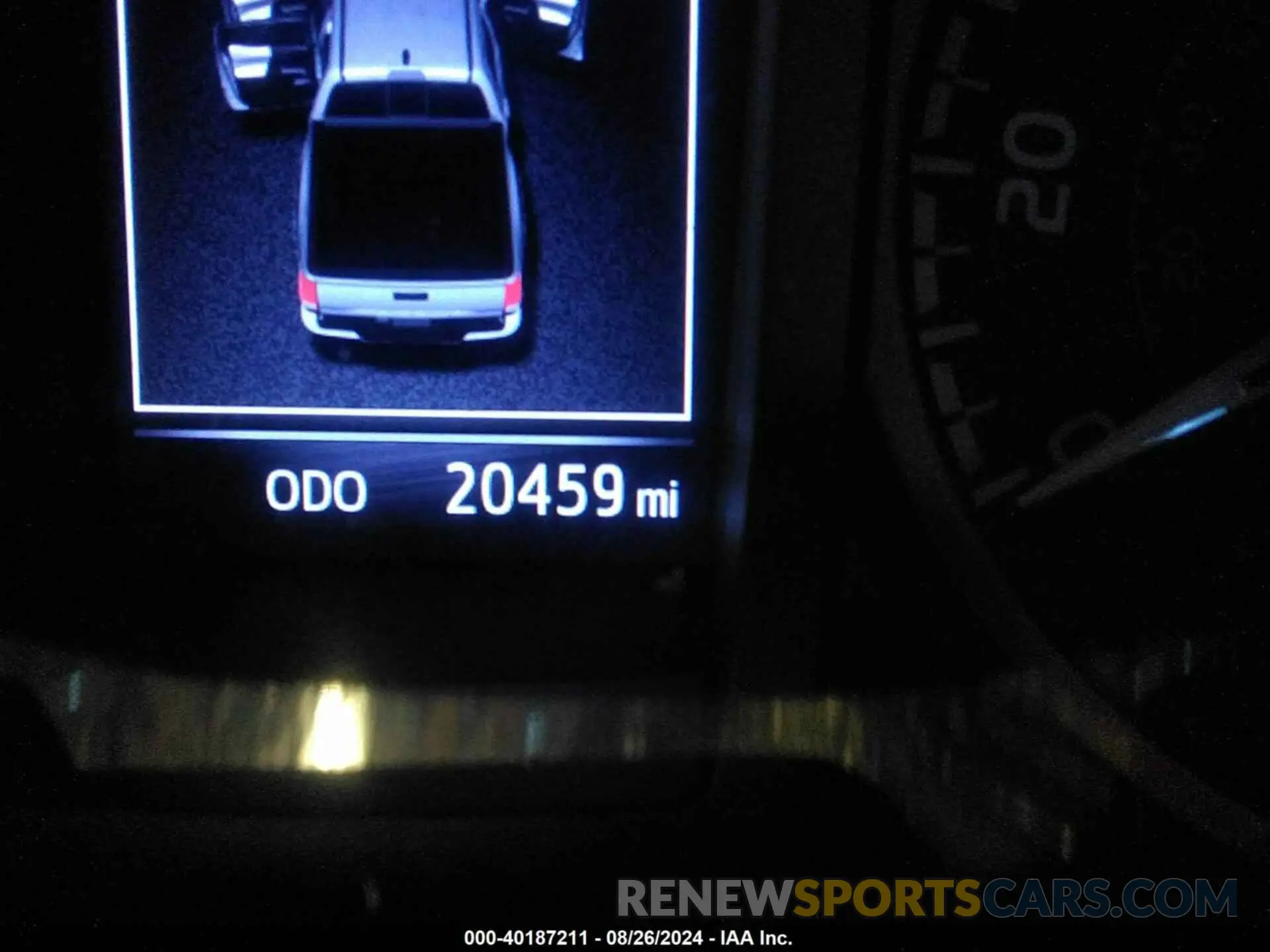 16 fotografías del automóvil dañado 3TMCZ5AN0LM296469 TOYOTA TACOMA 2020