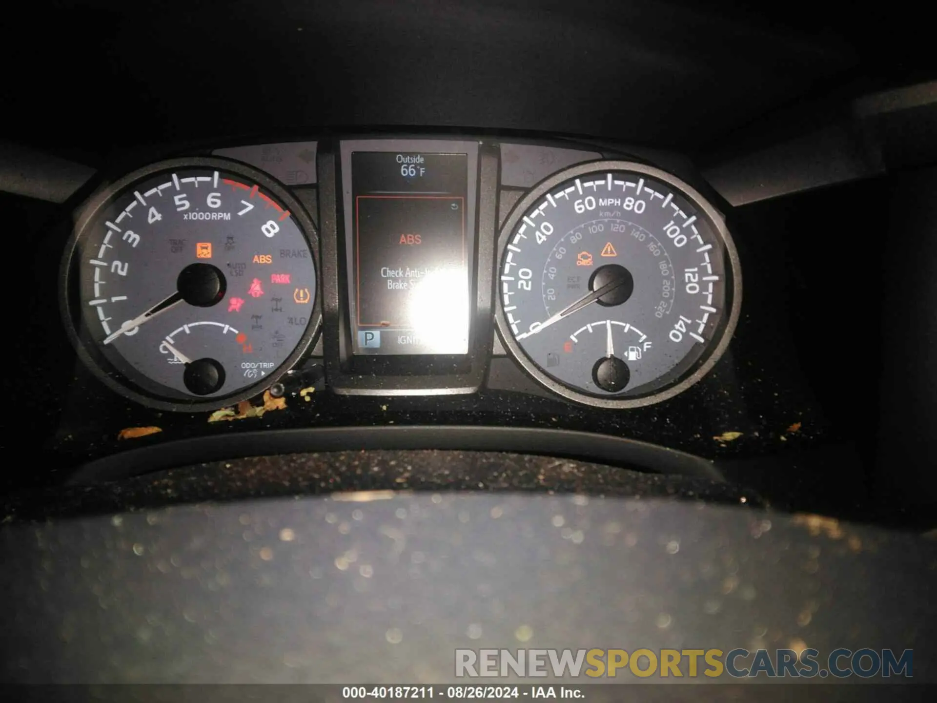 7 fotografías del automóvil dañado 3TMCZ5AN0LM296469 TOYOTA TACOMA 2020