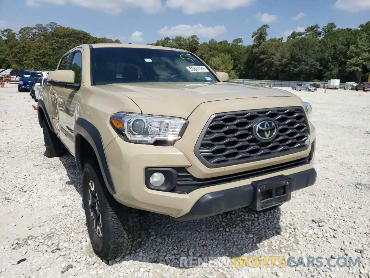 1 fotografías del automóvil dañado 3TMCZ5AN0LM318969 TOYOTA TACOMA 2020