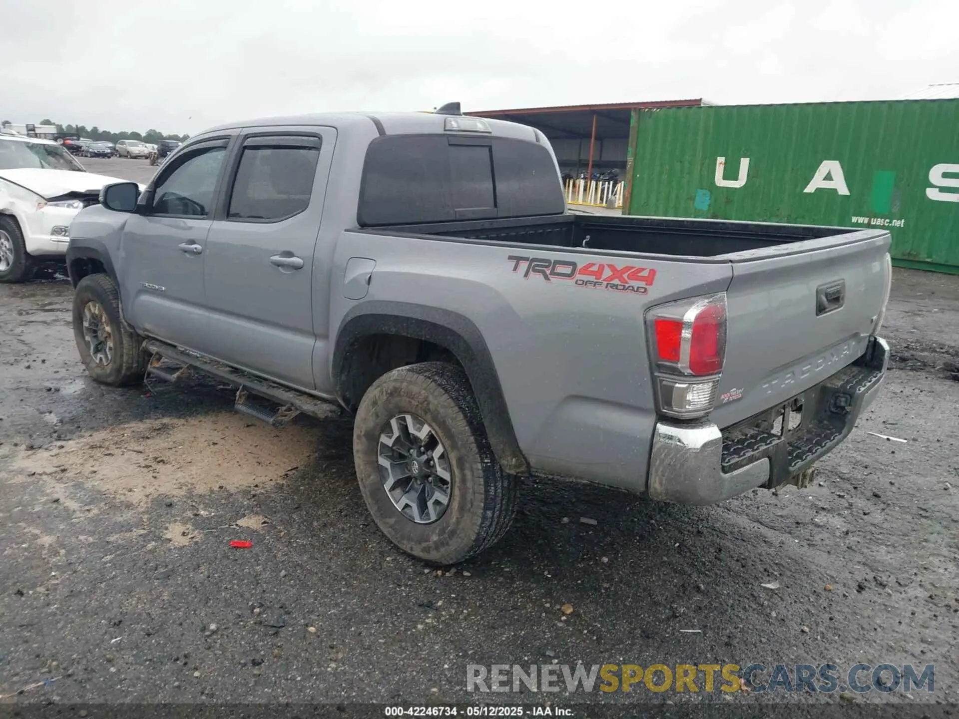 3 fotografías del automóvil dañado 3TMCZ5AN0LM339479 TOYOTA TACOMA 2020