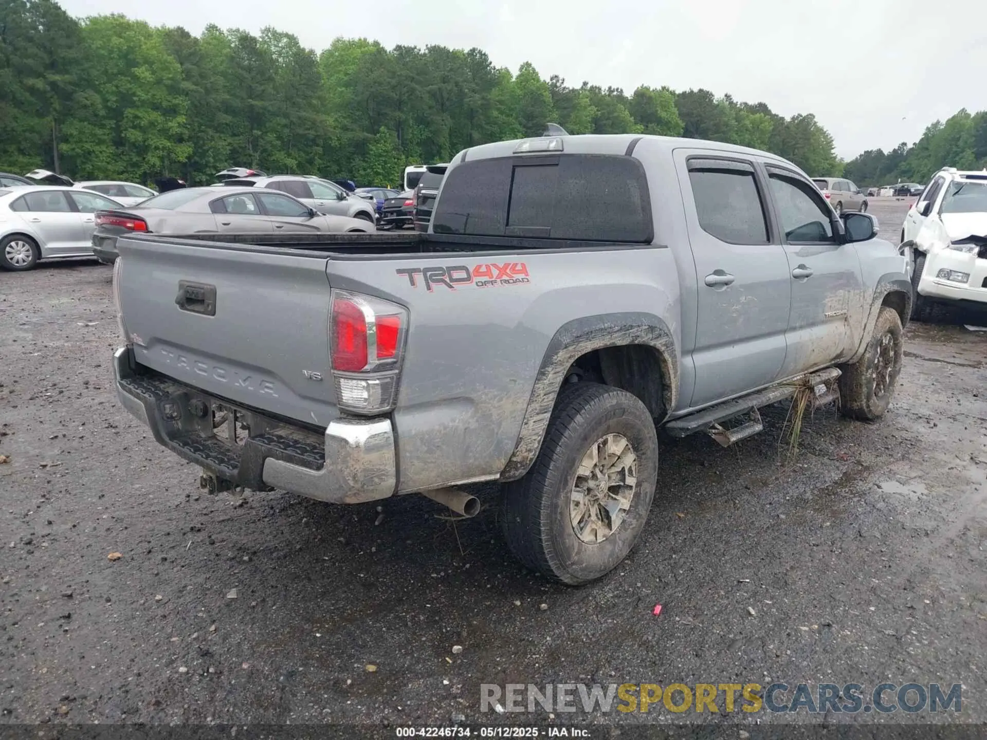 4 fotografías del automóvil dañado 3TMCZ5AN0LM339479 TOYOTA TACOMA 2020
