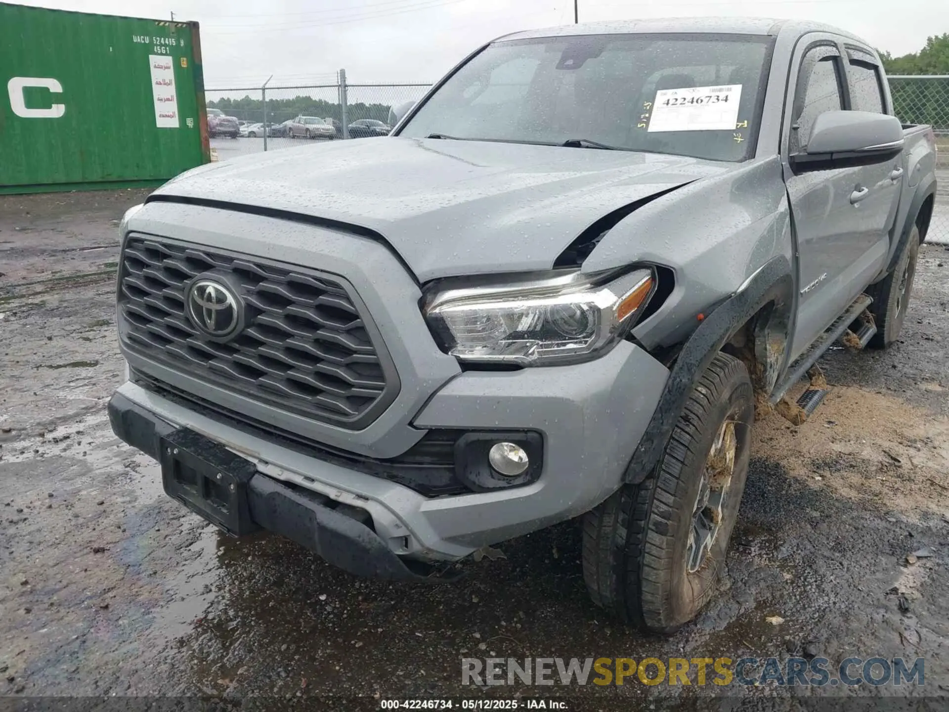 6 fotografías del automóvil dañado 3TMCZ5AN0LM339479 TOYOTA TACOMA 2020