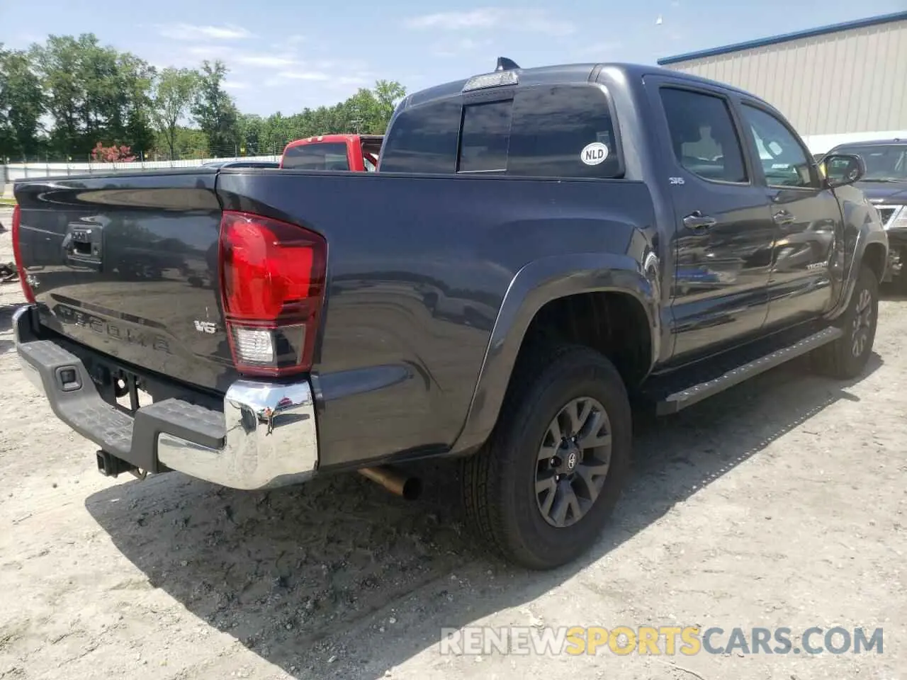4 fotografías del automóvil dañado 3TMCZ5AN0LM347338 TOYOTA TACOMA 2020