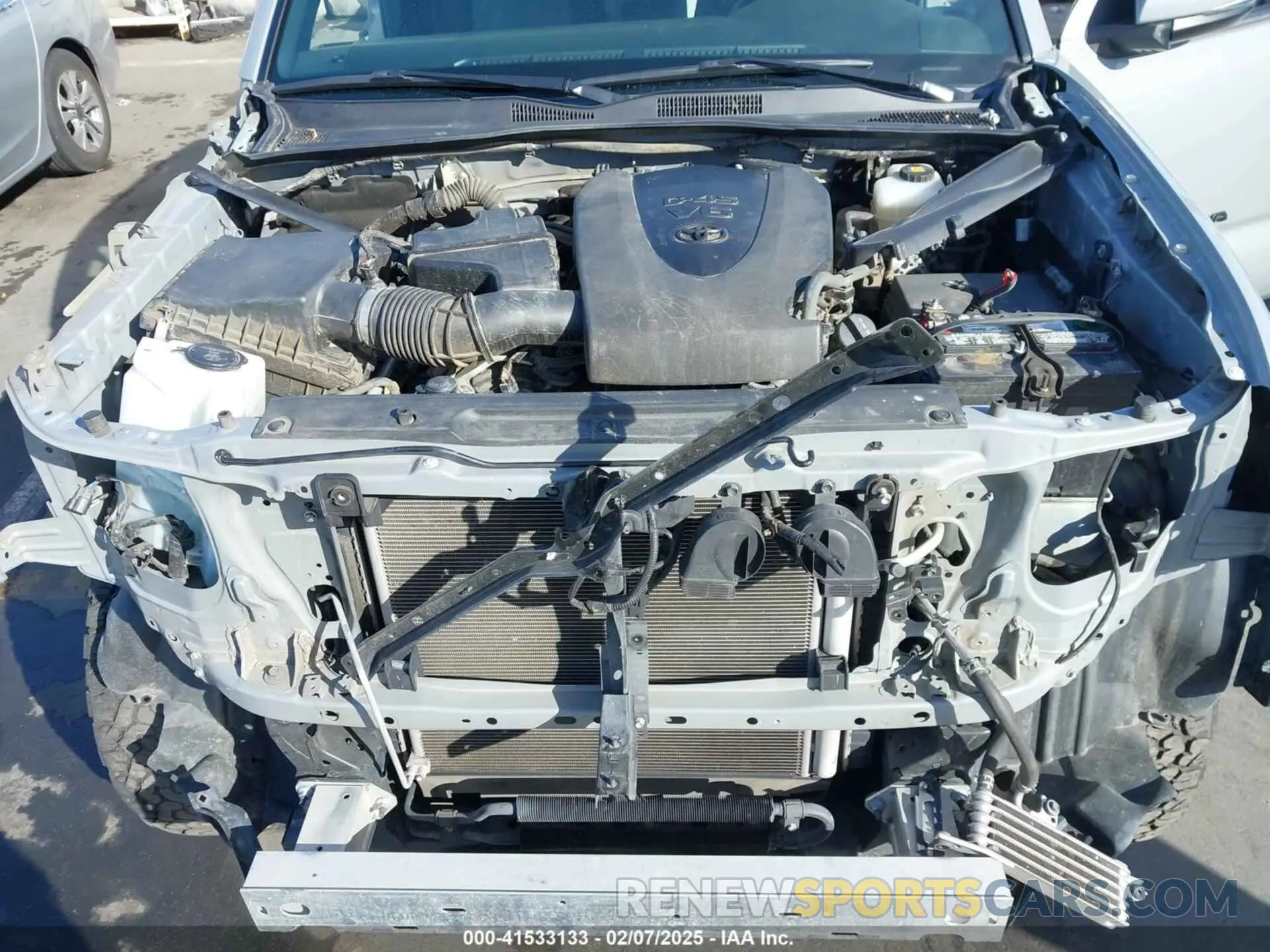 10 fotografías del automóvil dañado 3TMCZ5AN1LM293791 TOYOTA TACOMA 2020
